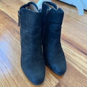 Black Michael Kors booties. Size 6